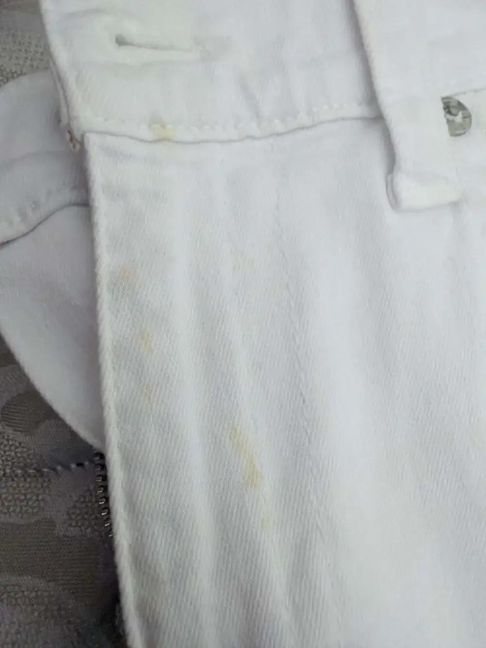 True Religion Relaxed Straight White Jeans